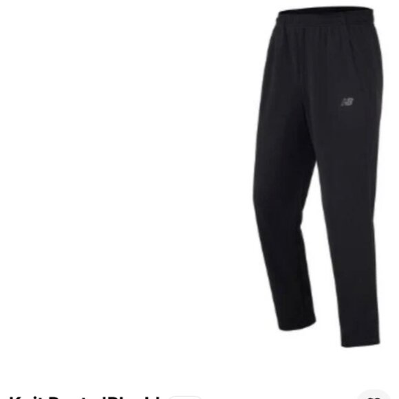 New Balance Core Knit Pants Black Mens Size Small NWT - Picture 1 of 2